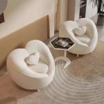Chairs Room White Accent Nordic Living Cute Luxury English Aesthetic Professional Chairs Bar Stools Fauteuil Home Furniture
