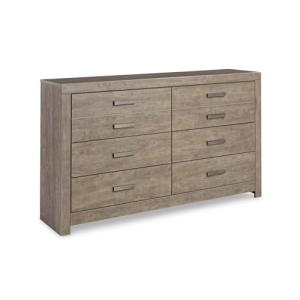 Signature Design by Ashley Culverbach Scandinavian 6 Drawer Dresser, Weathered Gray
