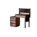 Solid wood dresser, bedside table integrated, chest of drawers