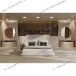 G153  Modern Simple Storage Bedroom Bedside Table Designer Home Living Room Italian Light Luxury Storage Three-Bucket Cabinet