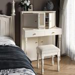 European Bedroom Vanity Table Makeup Bedside Organizer Corner Dressing Table Luxury Study Penteadeira Lounge Suite Furniture