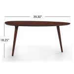 Christopher Knight Home Elam Wood Coffee Table, Walnut