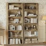 IRONCK Bookshelves and Bookcases Set of 2 Floor Standing 6 Tiers Display Storage Shelves 70 in Tall Bookcase Home Decor Furniture for Home Office, Living Room, Bed Room