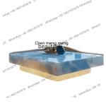 X  Jade coffee table natural luxury stone square light luxury high-end living room marble luminous coffee tableAA