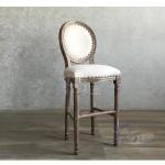 Outdoor Furniture Rattan Dining Bar Stool With Metal Legs High Chair Metal Chair Handmade Rattan Outdoor High Stools