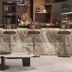 Minimalist Black Bar Stool Chair Swivel Modern Italian Sturdy Dining Chairs Ergonomic Unique Sillas De Comedor Dining Furniture