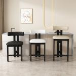 Unique Minimalist Nordic Bar Stools Back High Sturdy Designer Bar Stools Ergonomic Modern Sillas De Comedor House Accessories