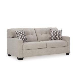 Signature Design by Ashley Mahoney Contemporary Tufted Sofa, Beige