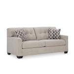 Signature Design by Ashley Mahoney Contemporary Tufted Sofa, Beige