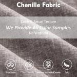 GOSUHI 108" U Shaped Couch, Modular Sectional Sofa, 3-Seater Comfy Cloud Couch with Movable Ottoman, Deep Seat Couches for Living Room, Chenille, Slate