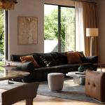 Leather Replica Living Room Sofas Designer Modern Armchair Living Room Sofas Relaxing Filling Tumbonas Playa Trendy Furniture