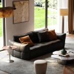 Leather Replica Living Room Sofas Designer Modern Armchair Living Room Sofas Relaxing Filling Tumbonas Playa Trendy Furniture