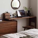 Modern Drawers Vanity Table Makeup Bedroom Bedside Study Living Room Dressing Table Wood Vintage Penteadeira Home Furniture