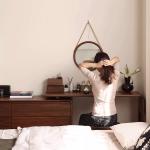 Modern Drawers Vanity Table Makeup Bedroom Bedside Study Living Room Dressing Table Wood Vintage Penteadeira Home Furniture