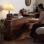 Modern Drawers Vanity Table Makeup Bedroom Bedside Study Living Room Dressing Table Wood Vintage Penteadeira Home Furniture