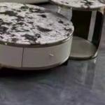 Drawer Style Coffee Table Decoration Designer Minimalist Storage Coffee Table Black White Space Meuble Salon Furniture For Home