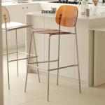 Ergonomic Transparent Bar Stools Reception Outdoor Designer Balcony Dining Chairs Party Sillas Para Comedor Salon Furniture