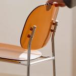 Ergonomic Transparent Bar Stools Reception Outdoor Designer Balcony Dining Chairs Party Sillas Para Comedor Salon Furniture