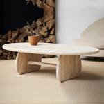 *---Fair Price Nordic European Style Oak Wood Frame High Quality Coffee Table