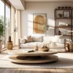 -Gold Plus Supplier Luxury Easy Clean Space Saving Round Oval Snack Coffee Table Of The Room