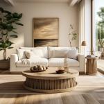 -Gold Plus Supplier Luxury Easy Clean Space Saving Round Oval Snack Coffee Table Of The Room