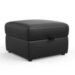 DG PEAFOWL Storage Ottoman 23x18 Inch Foot Rest Ottoman for Recliner Sofa Reclining Couch Home Theater Living Room