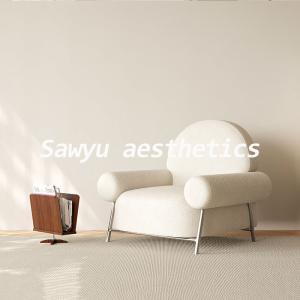 White Low Living Room Chairs Sofa Nordic Arm Luxury Modern Reading Throne Beauty Chairs Bar Stools Poltrona Hotel Furniture