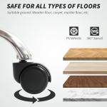 HOMCOM Executive Office Chair Comfy with Foot Rest, Reclining Swivel Computer Desk Chair with High Back, Thick Cushion, Padded Armrest, Adjustable Height, Rolling Wheels, Light Taupe Gray