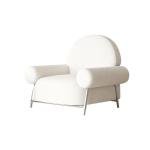 White Low Living Room Chairs Sofa Nordic Arm Luxury Modern Reading Throne Beauty Chairs Bar Stools Poltrona Hotel Furniture