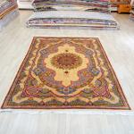 250x350cm High-end Persian Silk Carpets Living Room Large Medallion Handmade Oriental Rugs for Villa Bedroom Luxury Home Decor