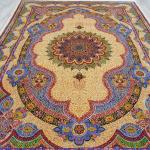 250x350cm High-end Persian Silk Carpets Living Room Large Medallion Handmade Oriental Rugs for Villa Bedroom Luxury Home Decor