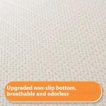 VIKAMA Facecloth Round Carpet Soundproof Anti-Slip Soft And Cozy Door Mat Bathroom Bathroom Entry Door Mat Home Decoration