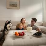 Tbfit Large Square Storage Ottoman Bench, Tufted Upholstered Coffee Table with Lift Top & Solid Wood Legs, Oversized Storage Ottomans Toy Box for Living Room (Beige)