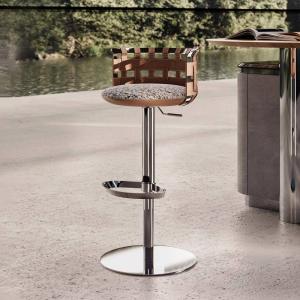 High Back Support Bar Chair Decorative Piece Japan Restaurant Dining Bar Chair Counter Stools Foldable Taburete Cocina Furniture
