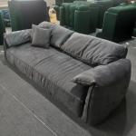 l # Wholesale factory supplier Modern Style quality Sanded velvet fabric sofa sets for living room indoor Three seats sofa