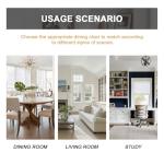 Hixkol Velvet Dining Chairs Set of 4,Upholstered Dining Chairs with Ring Pull Trim and Button Back,Modern Seating for Kitchen, Bedroom & Living Room(Grey)