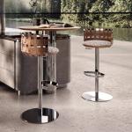 High Back Support Bar Chair Decorative Piece Japan Restaurant Dining Bar Chair Counter Stools Foldable Taburete Cocina Furniture