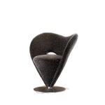 #For Italian light luxury simple dressing chair modern high-end designer makeup stool single chair bar counter rotatable