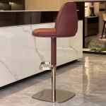 Reception Desks Luxury Bar Stools Minimalist Nordic Swivel Leather Bar Chairs Soft Rocking Taburete Alto Garden Furniture Sets