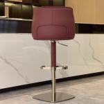 Reception Desks Luxury Bar Stools Minimalist Nordic Swivel Leather Bar Chairs Soft Rocking Taburete Alto Garden Furniture Sets