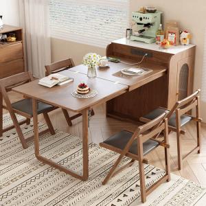#For High Quality Furniture Dining Table Set 4 Chairs Kitchen Island Folding Dining Table and Chairs*