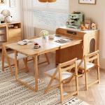 #For High Quality Furniture Dining Table Set 4 Chairs Kitchen Island Folding Dining Table and Chairs*