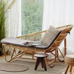 Nordic Rattan Lounge Recliner Living Room Lazy Comfortable Leisure Chairs Sofa Chaise Adult Bedroom Sillon Furniture Home