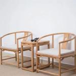 #zWooden Furniture New Chinese Style Chair Solid Wooden Tea Dining Chair Leisure Chair Bar Stools
