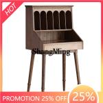 SM new home high value retro dresser bedroom bedside dressing black walnut small apartment dressing table