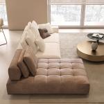 New Arrival New Arrival Italian Lawrence Fabric Sofa Minimalist Designer Living Room Size Unit Modern Sofa Corner Combination