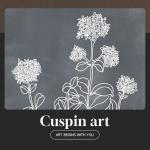 Framed Boho Botanical Wall Art for Living Room, Set of 6 Modern Farmhouse Rustic Floral Canvas Painting Prints, Vintage Minimalist Neutral Flower Artwork for Bedroom Kitchen Hallway Wall Decor, 11x14