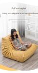 Lazy sofa, togo caterpillar sofa, light luxury, simple Internet celebrity creative chair, suede freehand space recliner