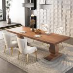 Wooden Unique Event Table Chairs Home Party Study Nordic Kitchen Dining Table Coffee Rectangular Mesa De Jantar Home Furniture