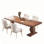 Wooden Unique Event Table Chairs Home Party Study Nordic Kitchen Dining Table Coffee Rectangular Mesa De Jantar Home Furniture